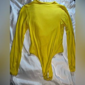 Naked Wardrobe thong mock neck bodysuit